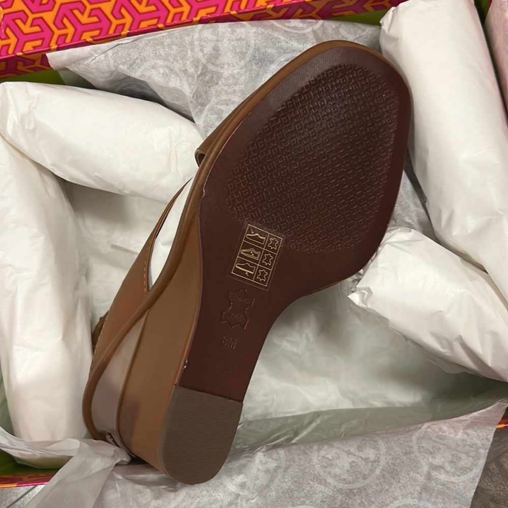 🔥🔥TORY BURCH Gabrielle Wedge Sandal - Picture 9 of 17